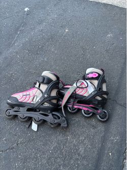 Inline skate shoes for kids adjustable size