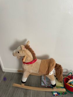 Plush Rocking Horse Toy