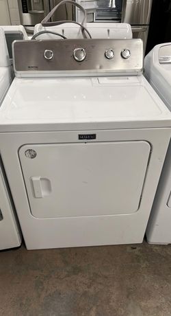 Maytag Electric Dryer – Sensor Dry + Wrinkle Control (White)