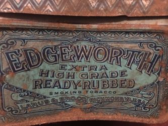 Antique Tobacco Tin