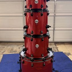ddrum journeyman red 5 piece kit 