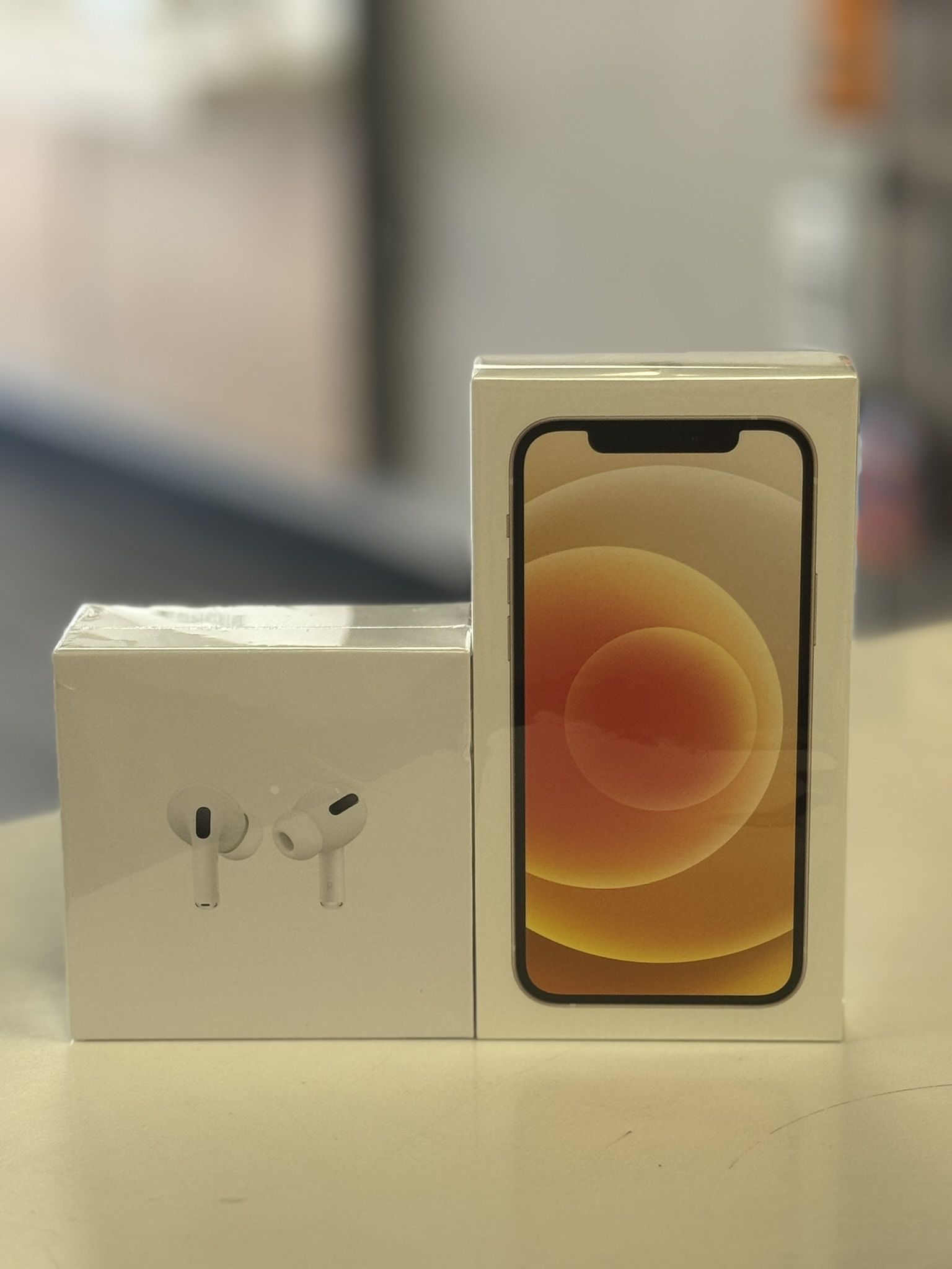 Iphone 12 brand new sealed pack With Airpods