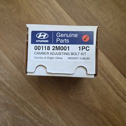 Genuine Hyundai Camber Adjusting Bolt Kit - 00118-2M001 - NEW