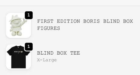 FTP blind box tee Xl