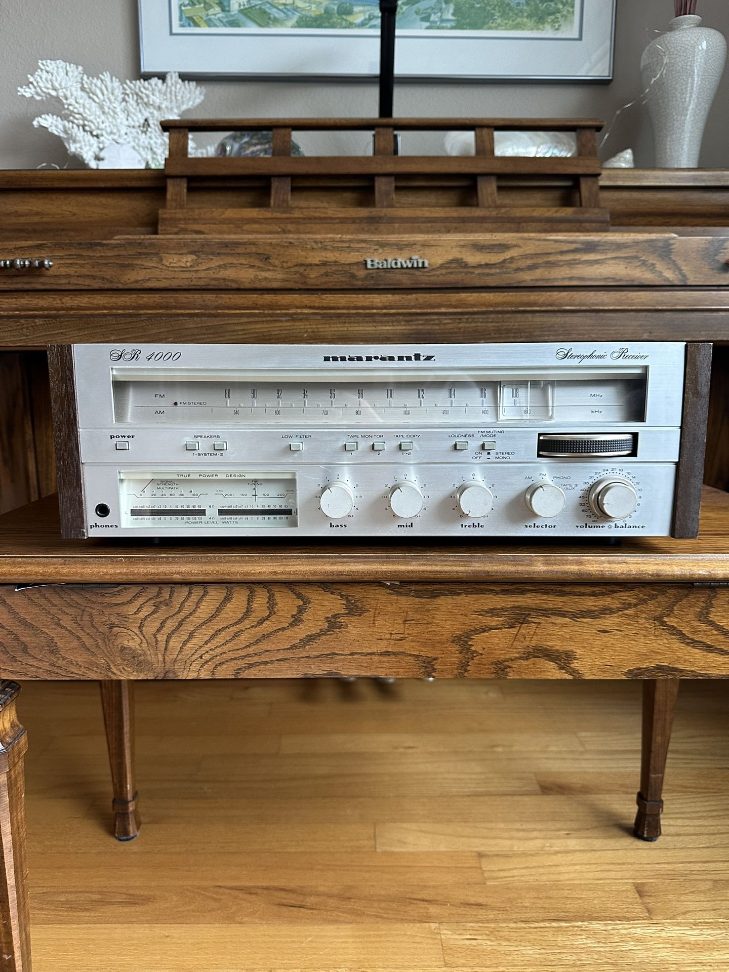 Vintage Marantz SR-4000 Stereo Receiver