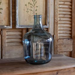 Demi John farmhouse large glass vase