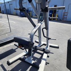 Precor Iso Row Plate Loaded Gym Equipment Exercise Fitness