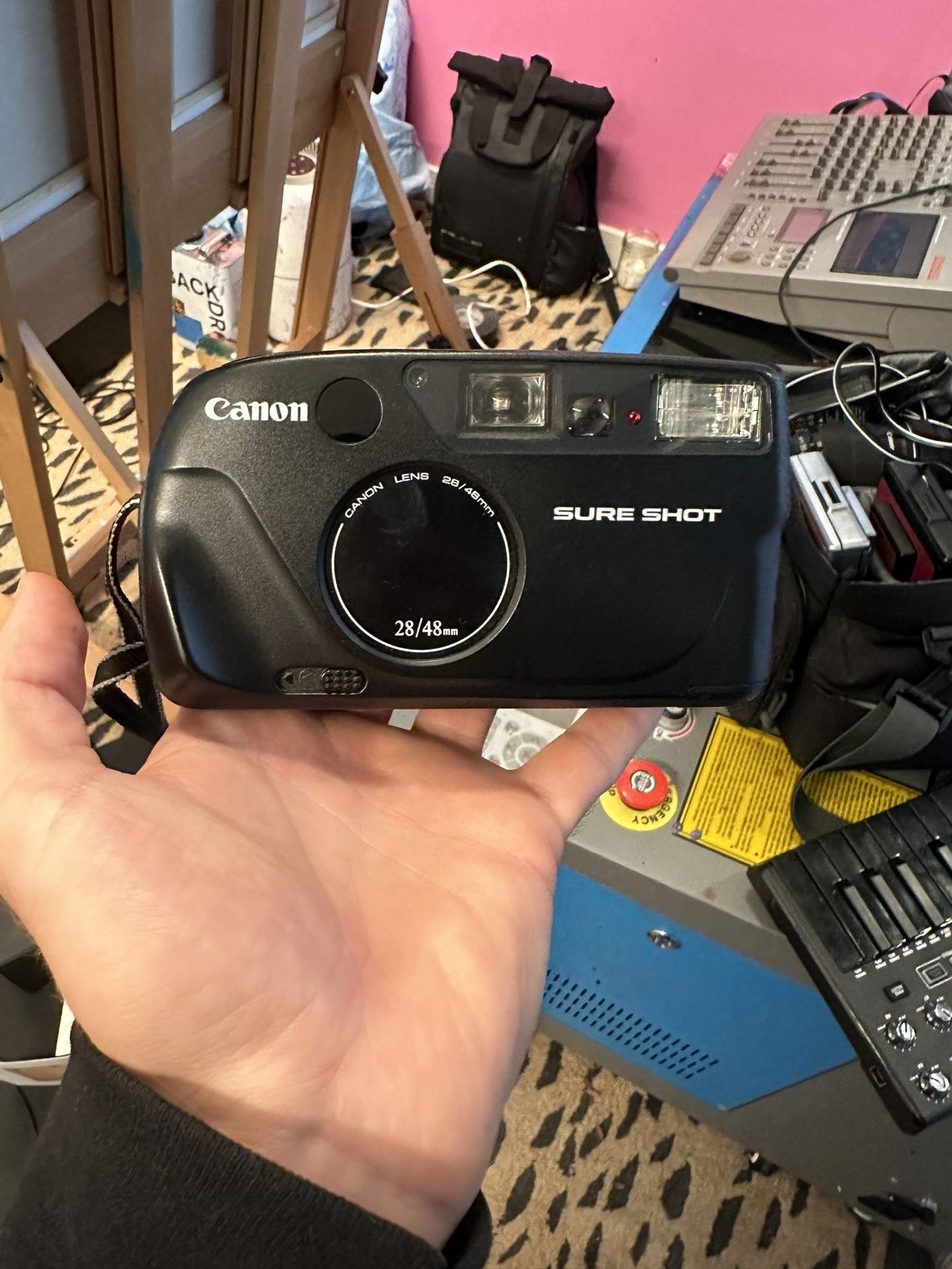 35mm Canon Sure Shot Film Camera