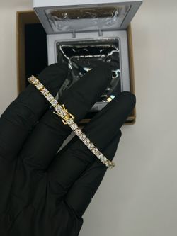 925 moissanite tennis bracelet