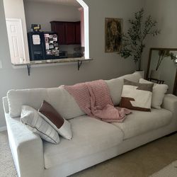 Beige Cream Couch