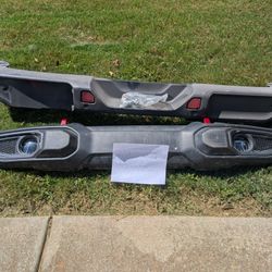 2018 Jeep JLUR Front And Rear Bumpers