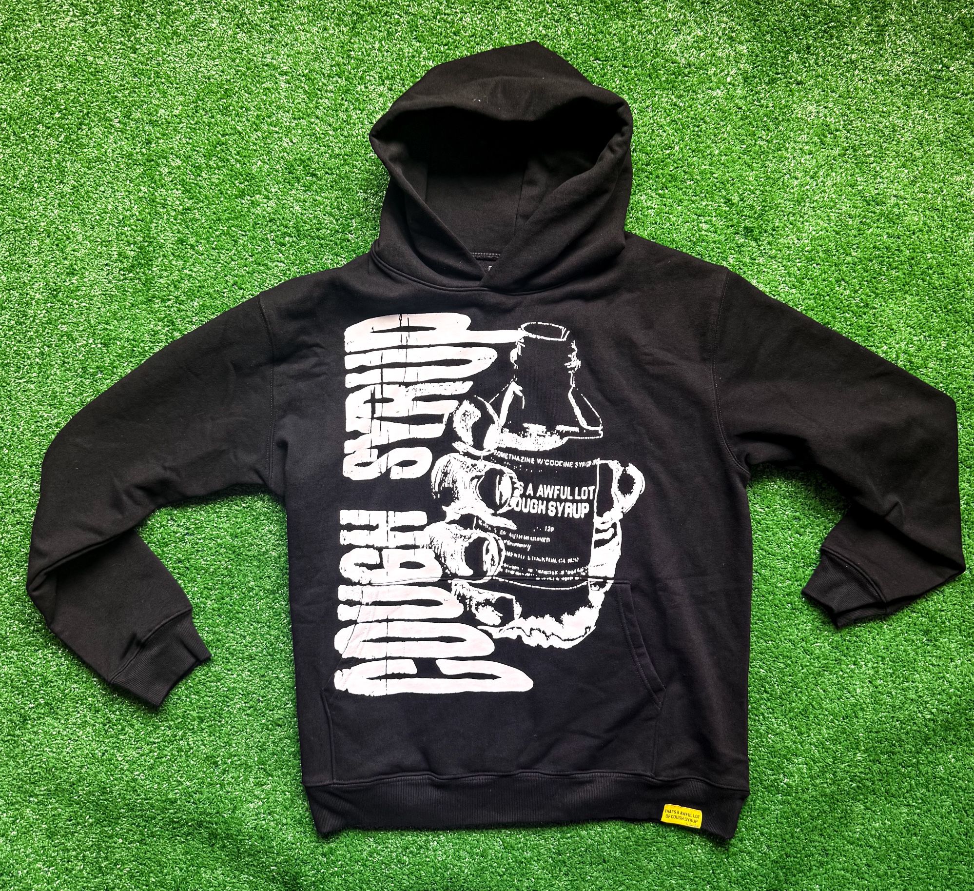 Cough Syrup Hoodie Black