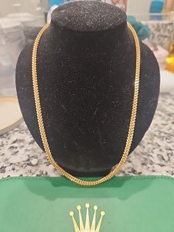 18K BOX CHAIN Necklace