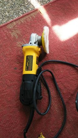 DeWalt angle grinder 6in