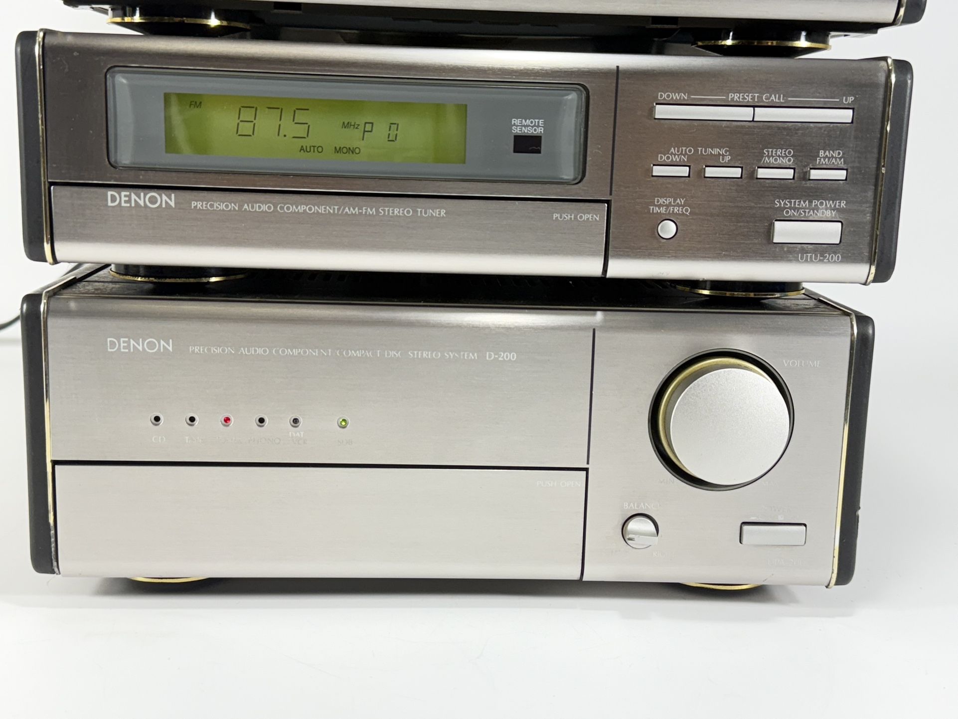 DENON PERSONAL COMPONENT SYSTEM