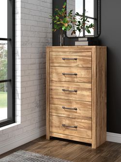 Branstony Brown Chest of Drawers (Online Special Price)