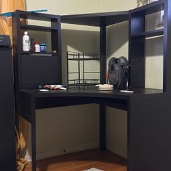 IKEA Computer Desk, Back Board, Bed Frame 