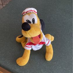 Disney Cruise 9” Pluto Beanie Plush