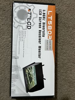 FPV 7” monitor 5.8Ghz 40ch Dvr Function, Battery