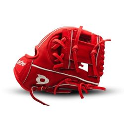 11.50 Double Welting I Web Red-White Glove
