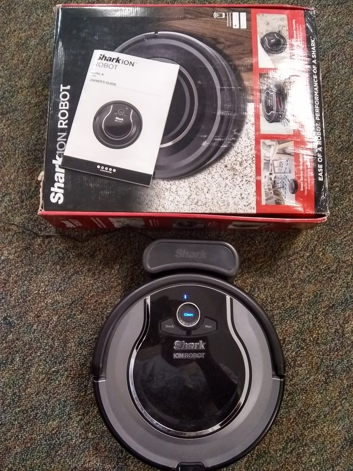 Shark ION ROBOT 750 Connected Robotic Vacuum Cleaner (Used)