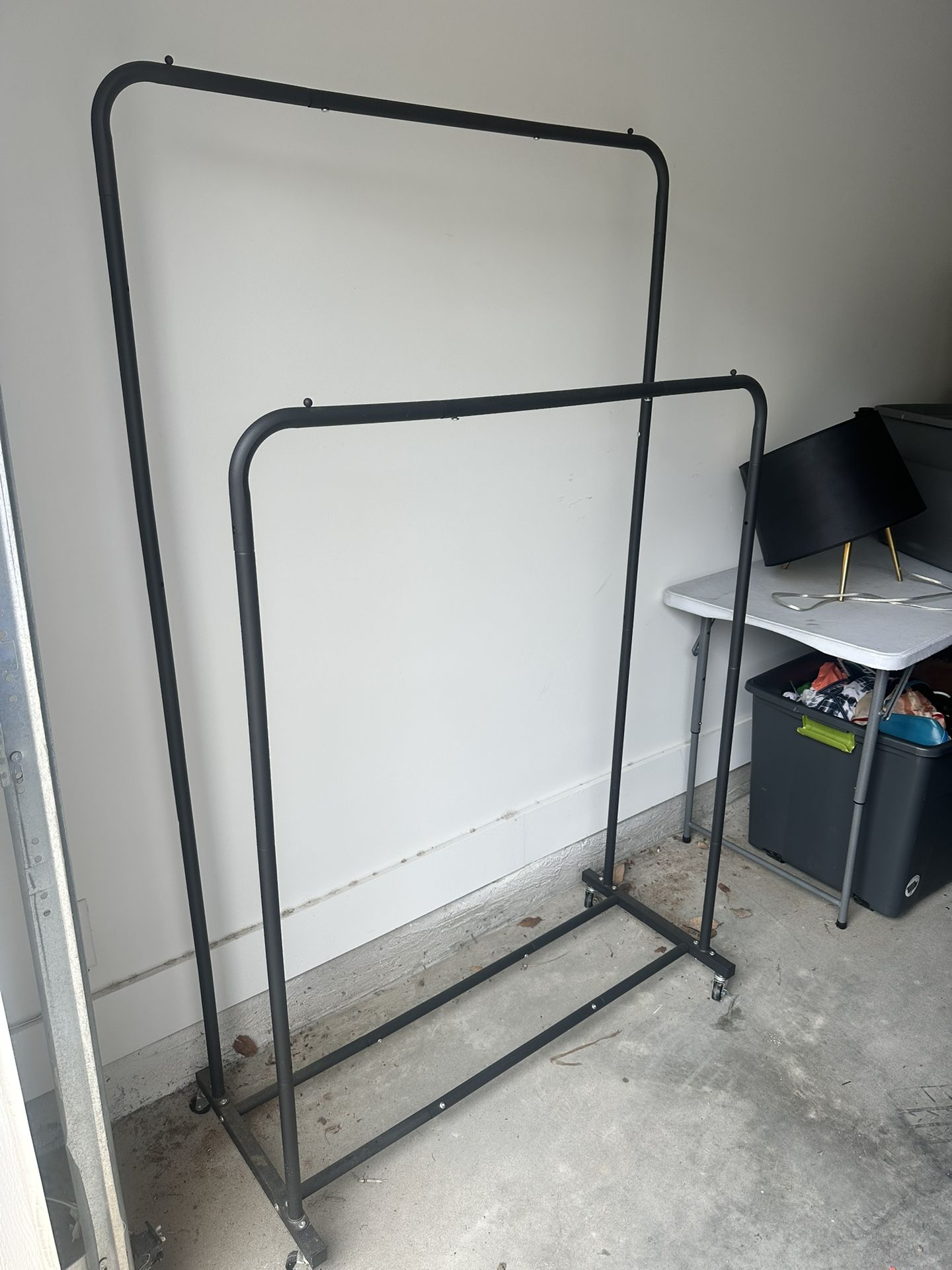 Clothes Rack On Wheels