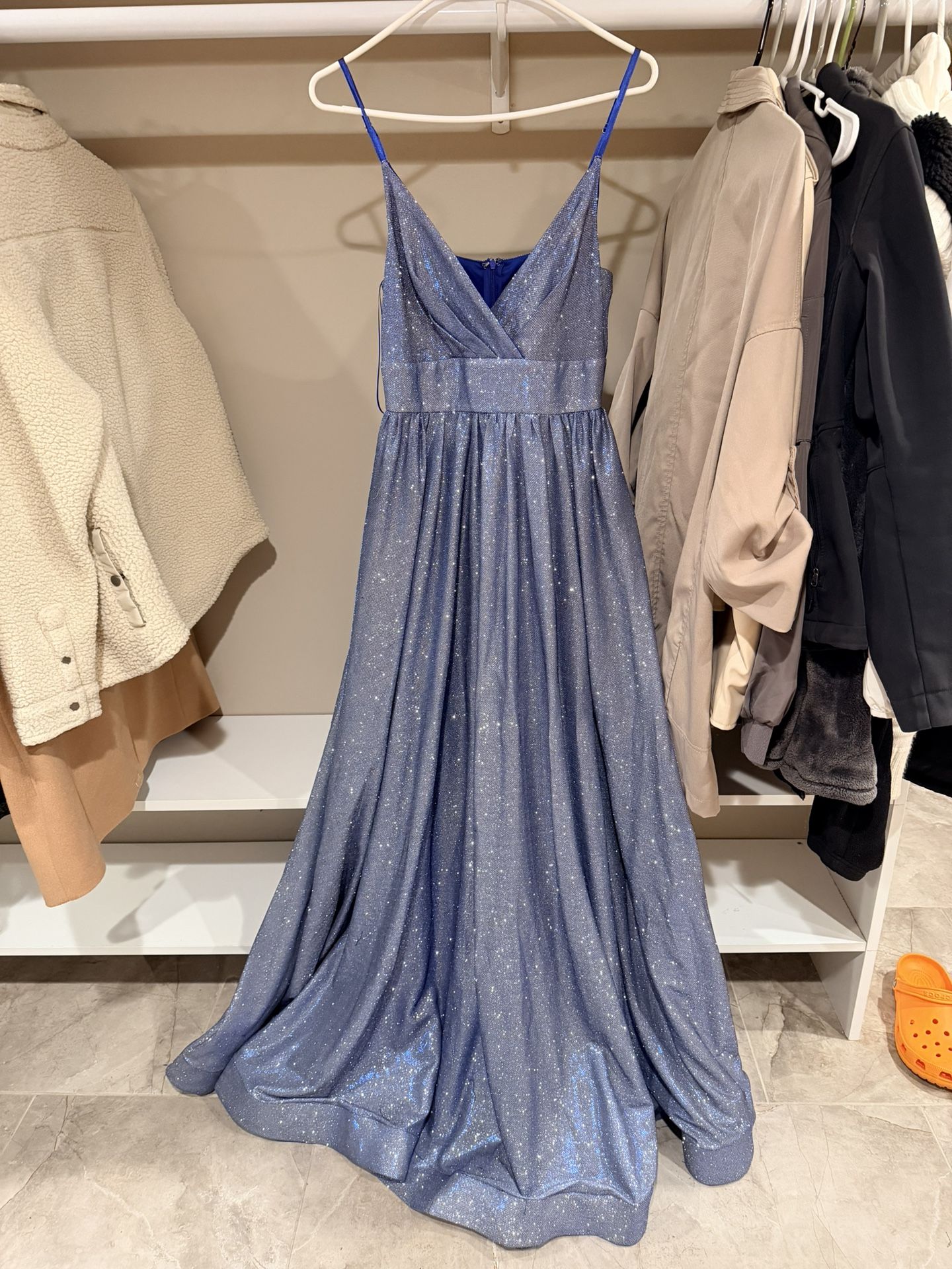 silk dress bridesmaid Charming Sheath Cowl Neck Sage Green Silk Satin Tea Length Bridesmaid  Dresses AB081636