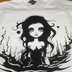 Kawaii Sea witch Graphic Tee