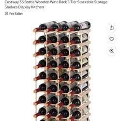 Wooden Wine Rack