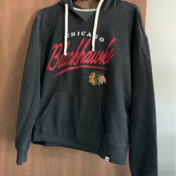 Nhl 47 Chicago Blackhawks Hooded Sweatshirt -M