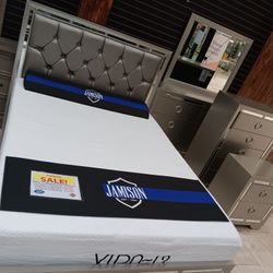 *Wow*---Jasmine Stunning Queen/King Bedroom Sets---Starting At $1099---Delivery And Financing Available👏
