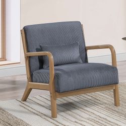 New Poundex Accent Chair in Dark Gray