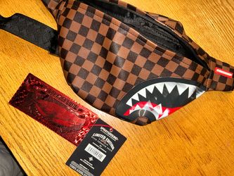 Sprayground Limited Edition Shark Fanny Pack