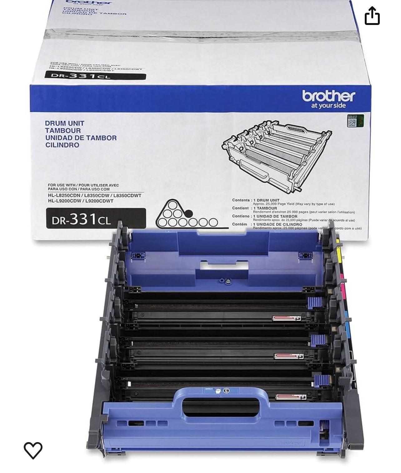 Brother Printer DR331CL Drum Unit Set