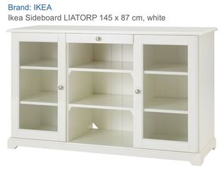 IKEA LIATORP White Sideboard/ TV Stand
