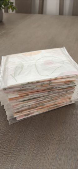 Individually Wrapped Disposable Placemats for Kids