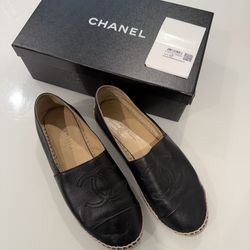 Chanel Lambskin Espadrilles – Size 39