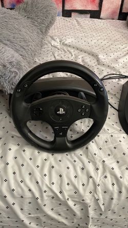 Thrust master ps4, ps5 and ps3 gaming steering wheel