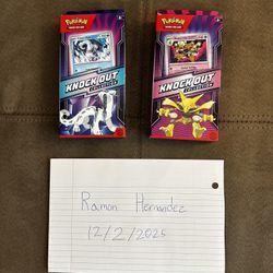 Pokemon Knock Out Boxes