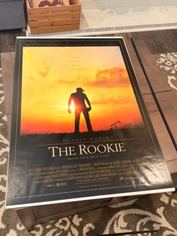 The Rookie baseball movie poster 27x40