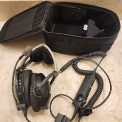 Bose Aviation Headphones X With U-174 Helicopter Plugs