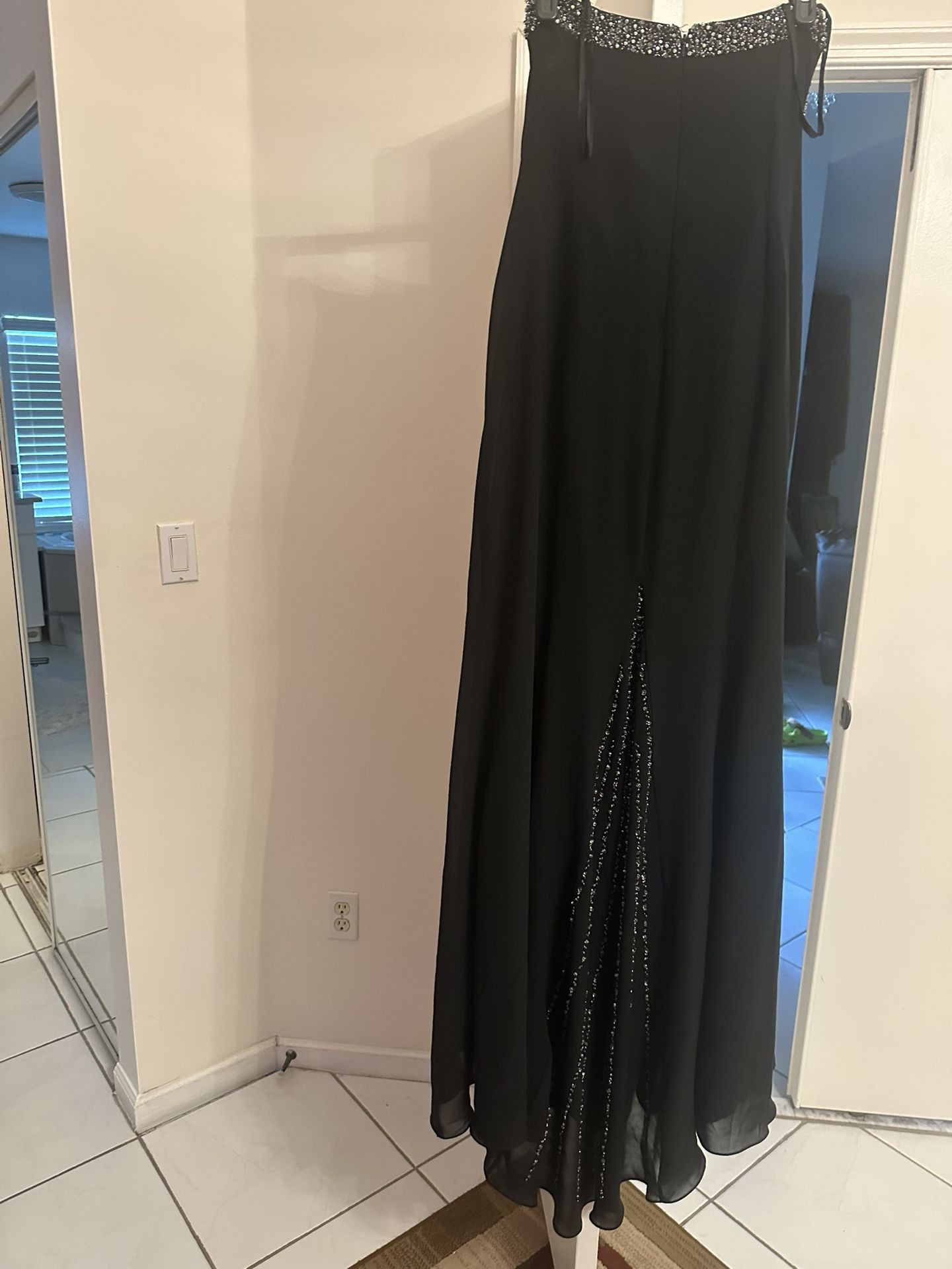 Party Long Black Dress For 25