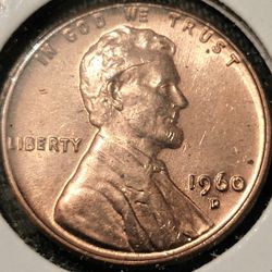 1960D SD 1C Error Coin 