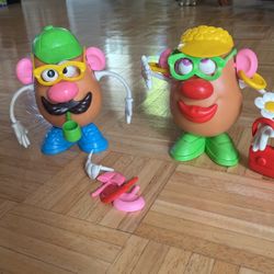 Mr. and Mrs. potato head