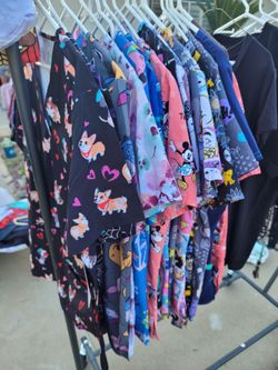 New Scrub tops $5