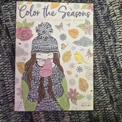 Adult Coloring Book & Gel Pens NEW