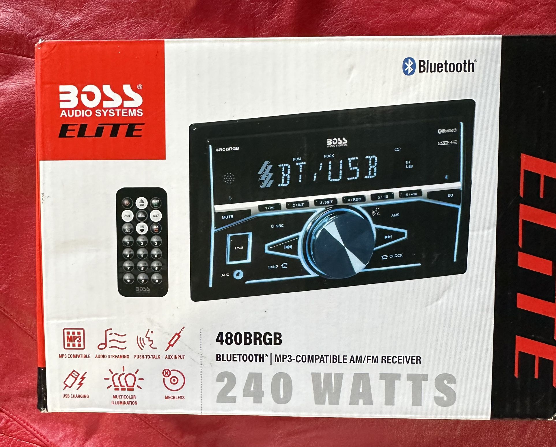 BOSS ELITE AUDIO SYSTEMS Receiver 