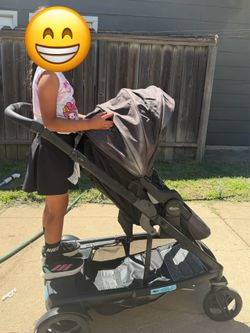 Double stroller travel system