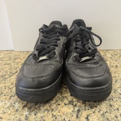 Nike Air Force 1 Low '07 Triple Black CW2288-001 Size 13