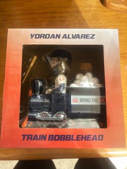 Yordan Alvarez Train Bobblehead